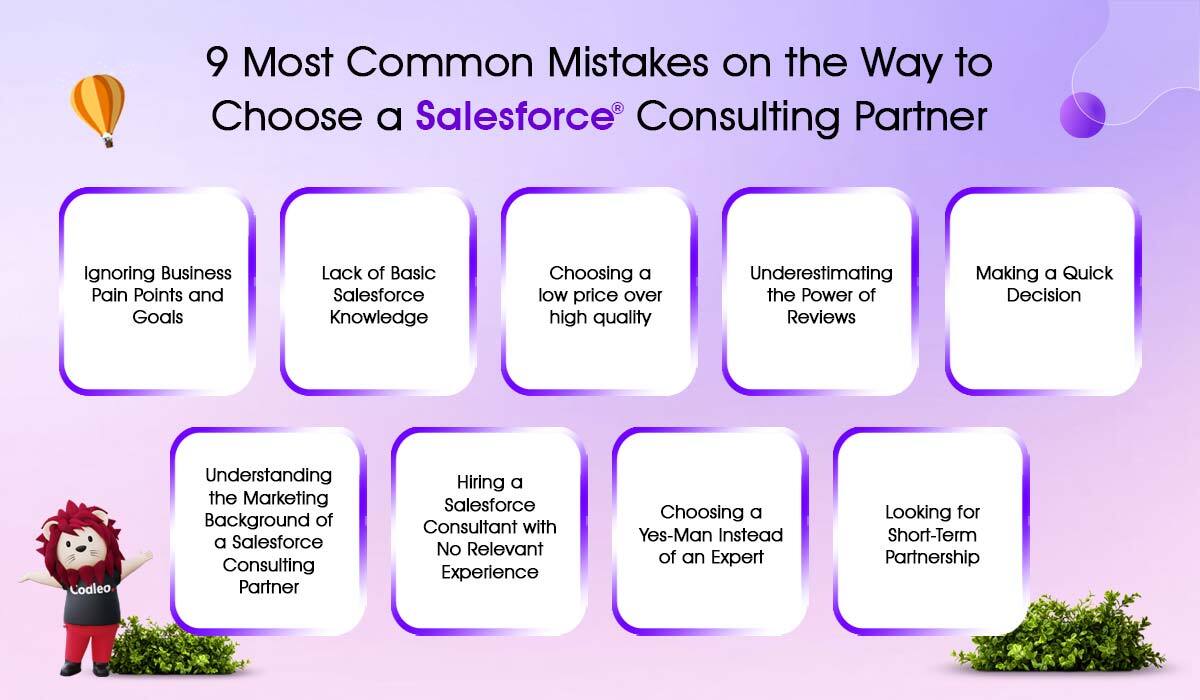 9 most common mistakes on the way to choose a salesforce consulting partner
