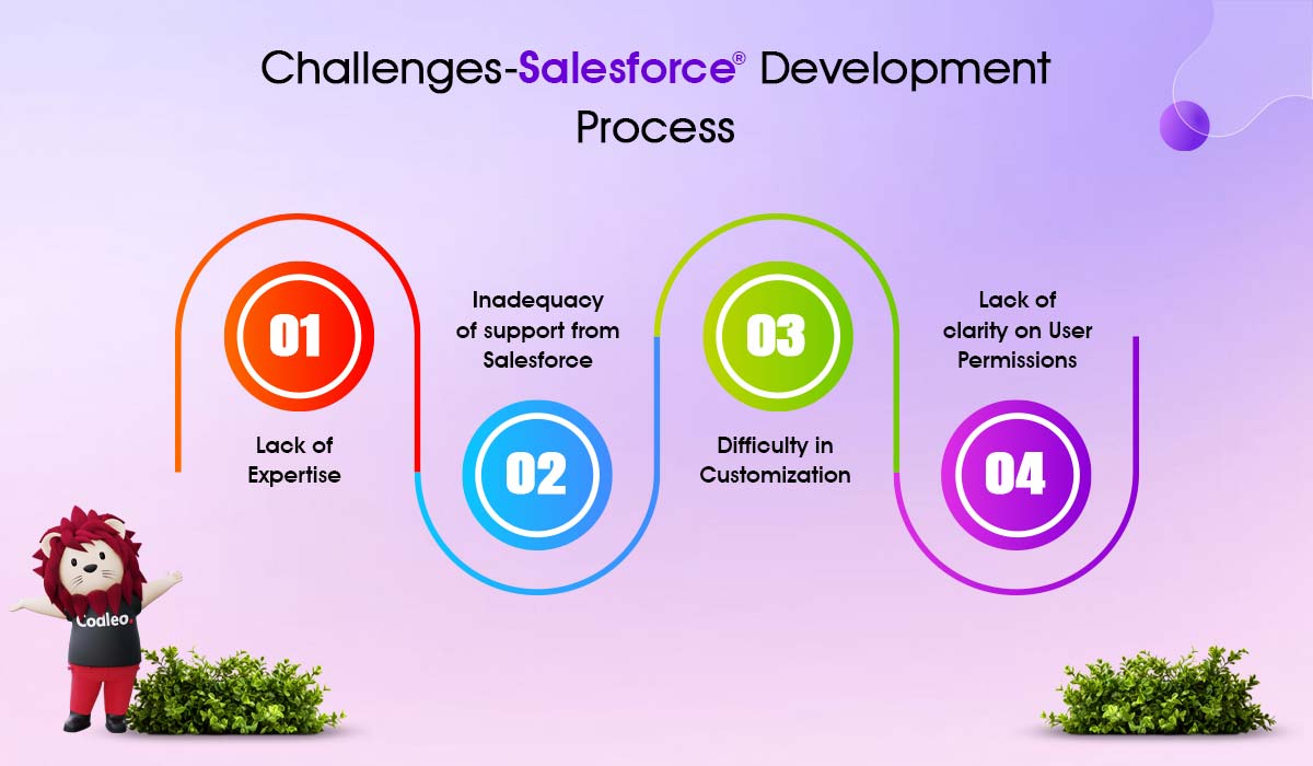 challenges fo salesforce development