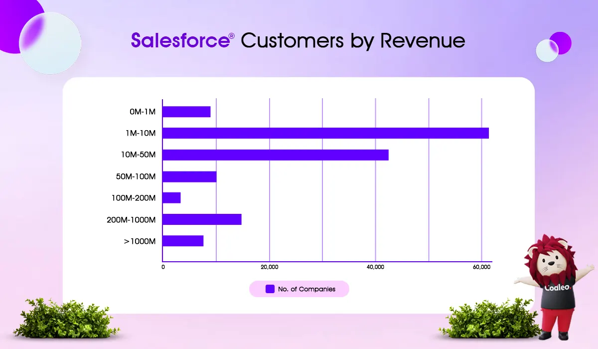 salesforce customers by revenue