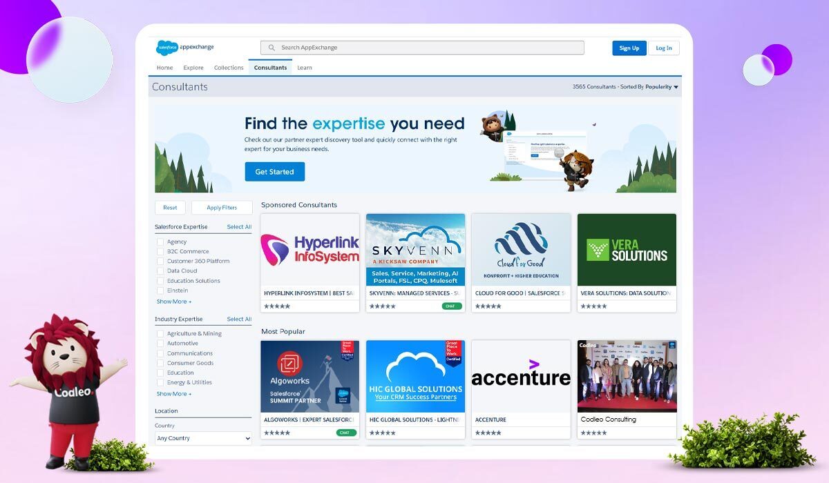 find the expertise you need