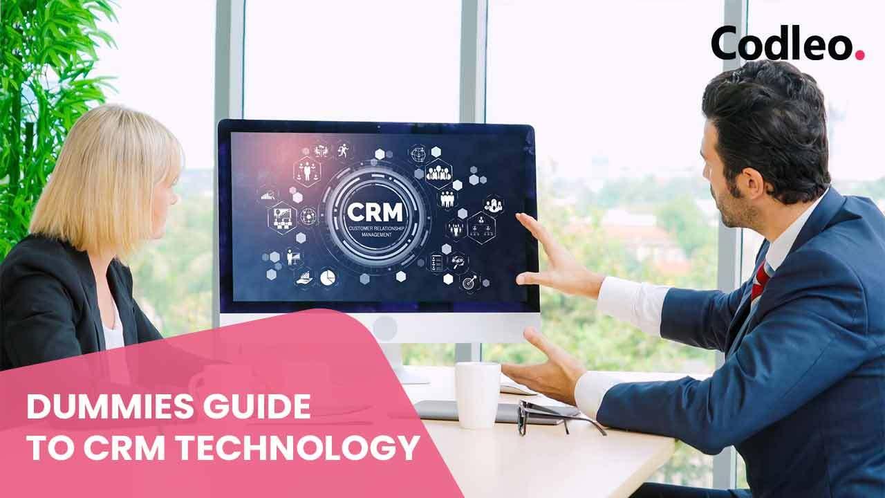 DUMMIES GUIDE TO CRM TECHNOLOGY