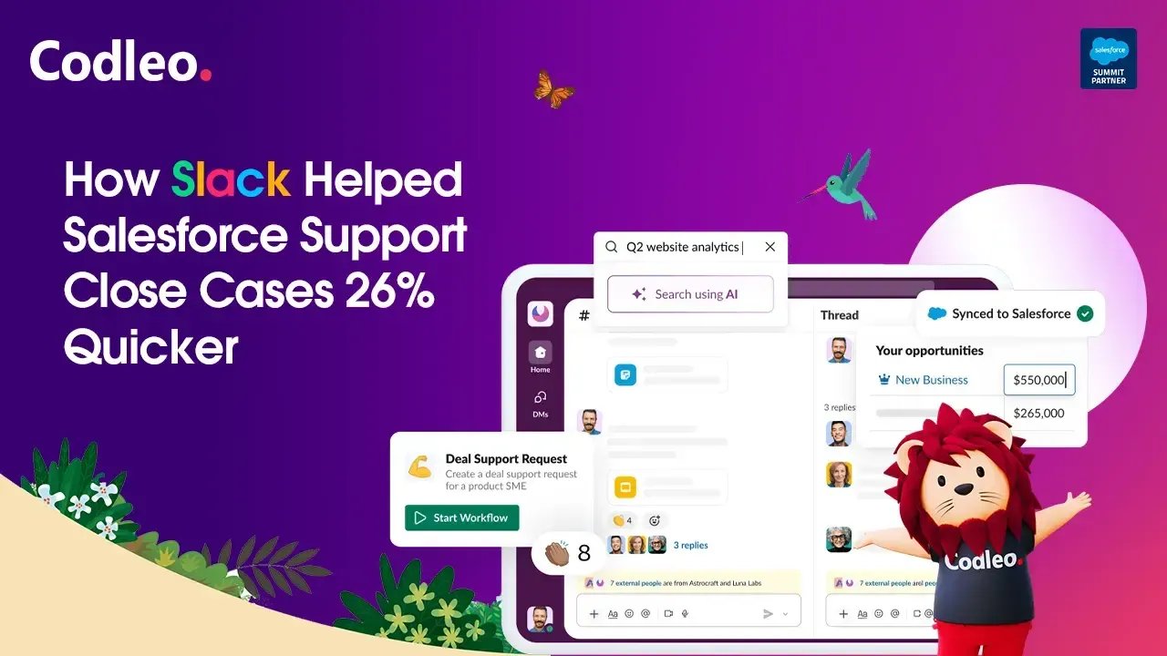 How Slack Helped Salesforce Support Close Cases 26% Quicker