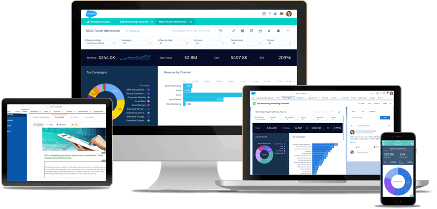 Salesforce marketing automation tool pardot