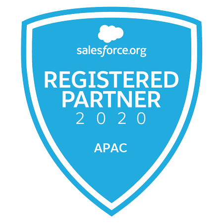 Logo of Salesforce org registered partner