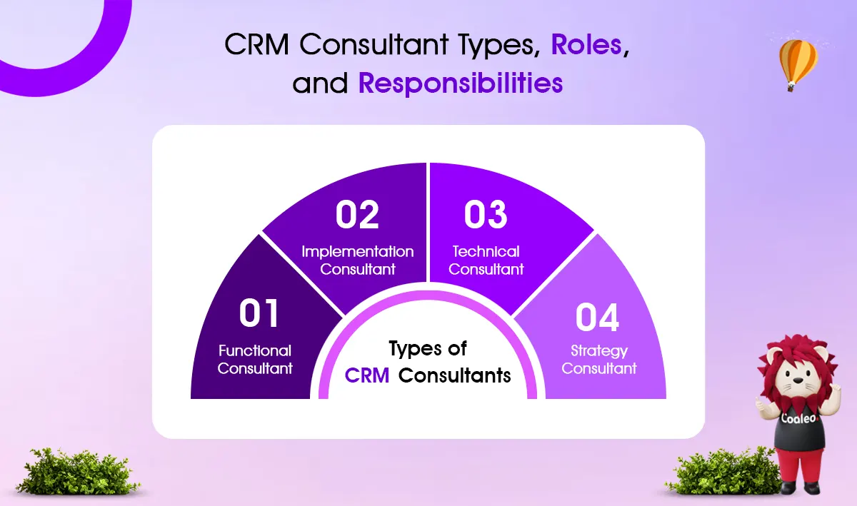 CRM consultant types, roles, and responsibilities