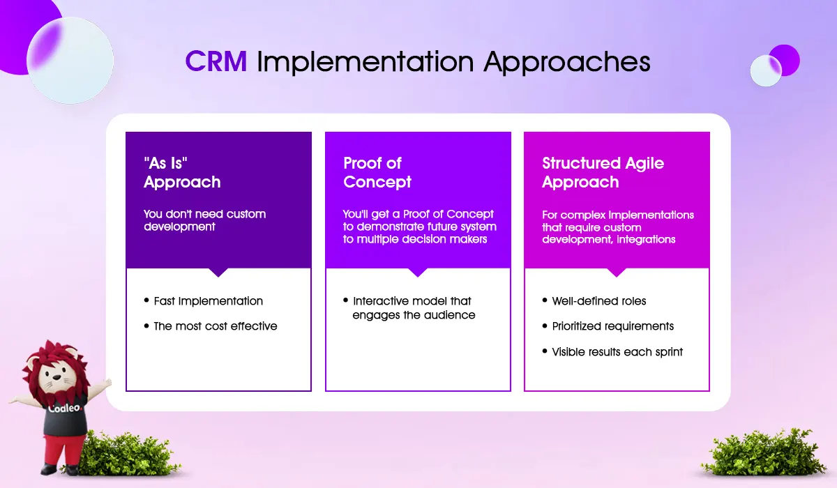 crm implementation approaches